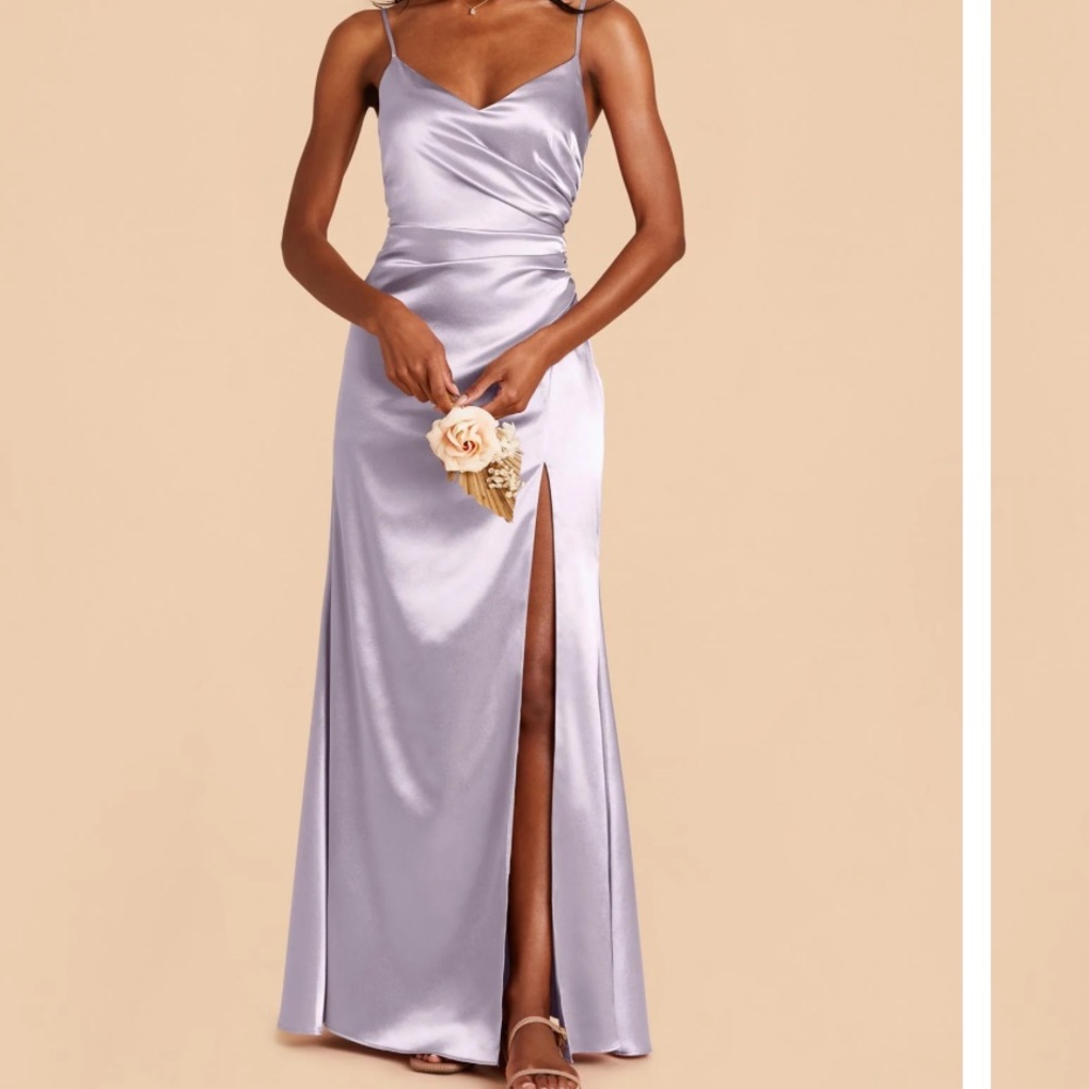 Birdy Grey Catherine Dress
Shiny Stain 
Dusty Lilac